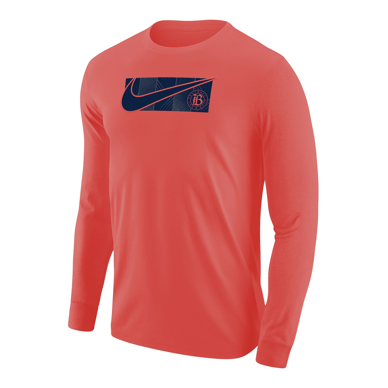 Poppy Core Unisex Nike Bay FC Poppy Core Long Sleeve Tee – Bay FC | Official Store