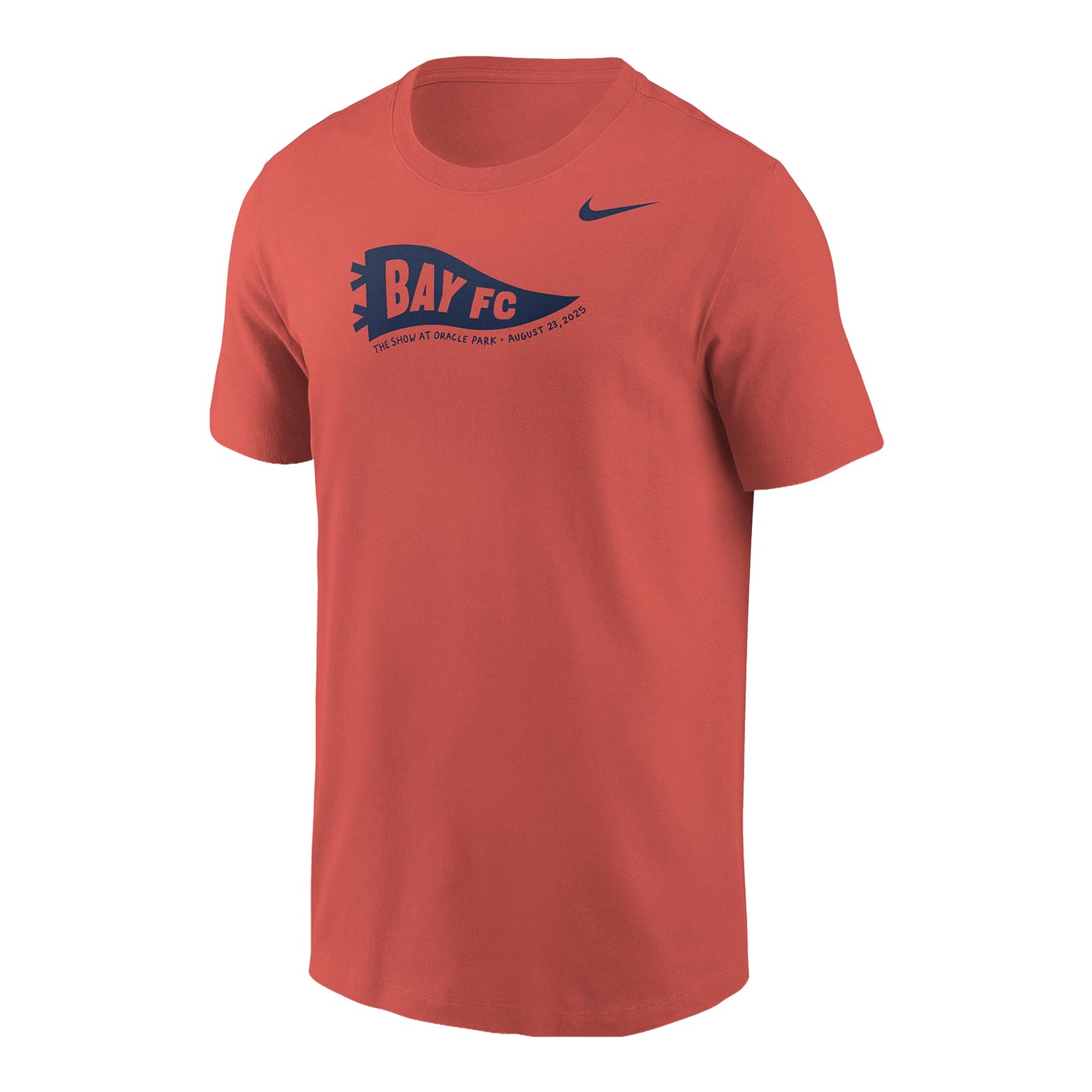 Unisex Nike Bay FC The Show at Oracle Park Poppy Tee