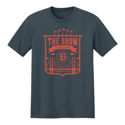 Unisex Bay FC The Show at Oracle Park Triblend Tee view 1