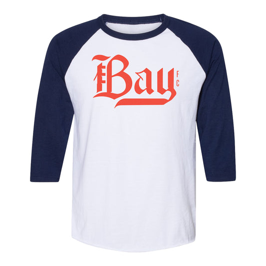Unisex Bay FC The Show at Oracle Park Baseball 3/4 Sleeve Tee view 1