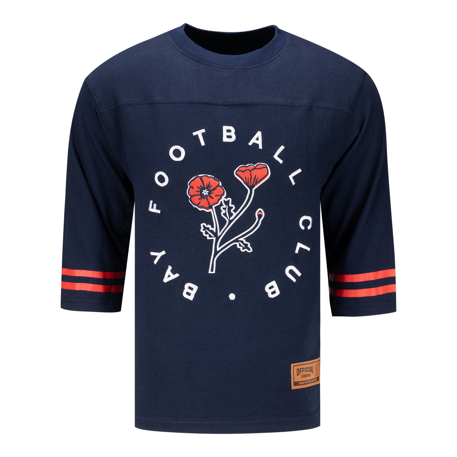 Women's Bay FC 2025 Poppy Collection Navy Shirsey