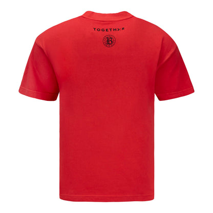 Unisex Bay FC 2026 TOGETHXR EWWS Poppy T-Shirt