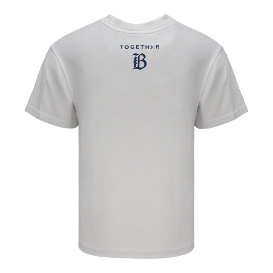 Unisex Bay FC 2026 Togethxr Grey EWWS T-shirt view 2