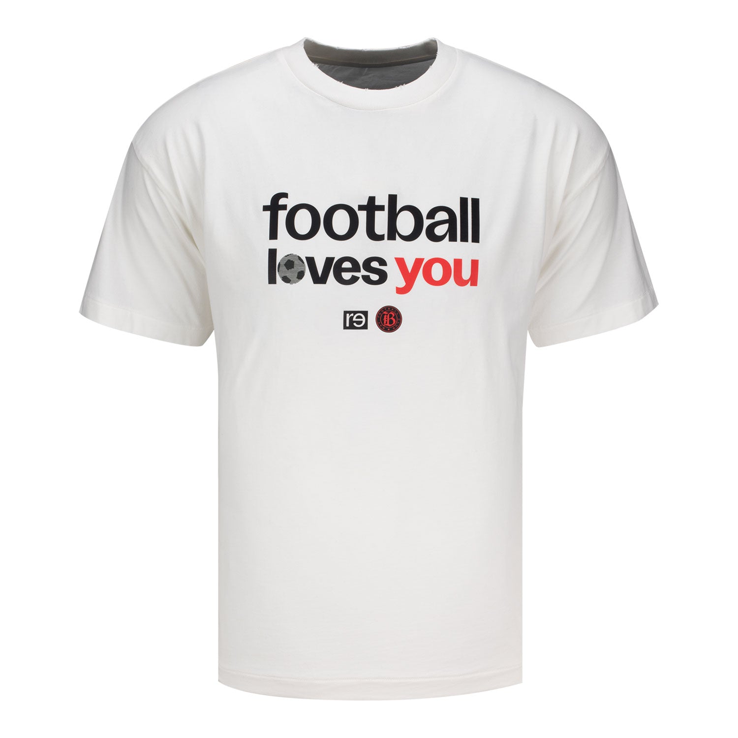 Unisex Bay FC x RE-INC Pride Football Loves You T-Shirt