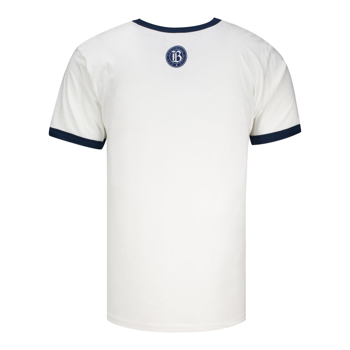 Unisex Bay FC Charlie Hustle Ringer Heart Tee