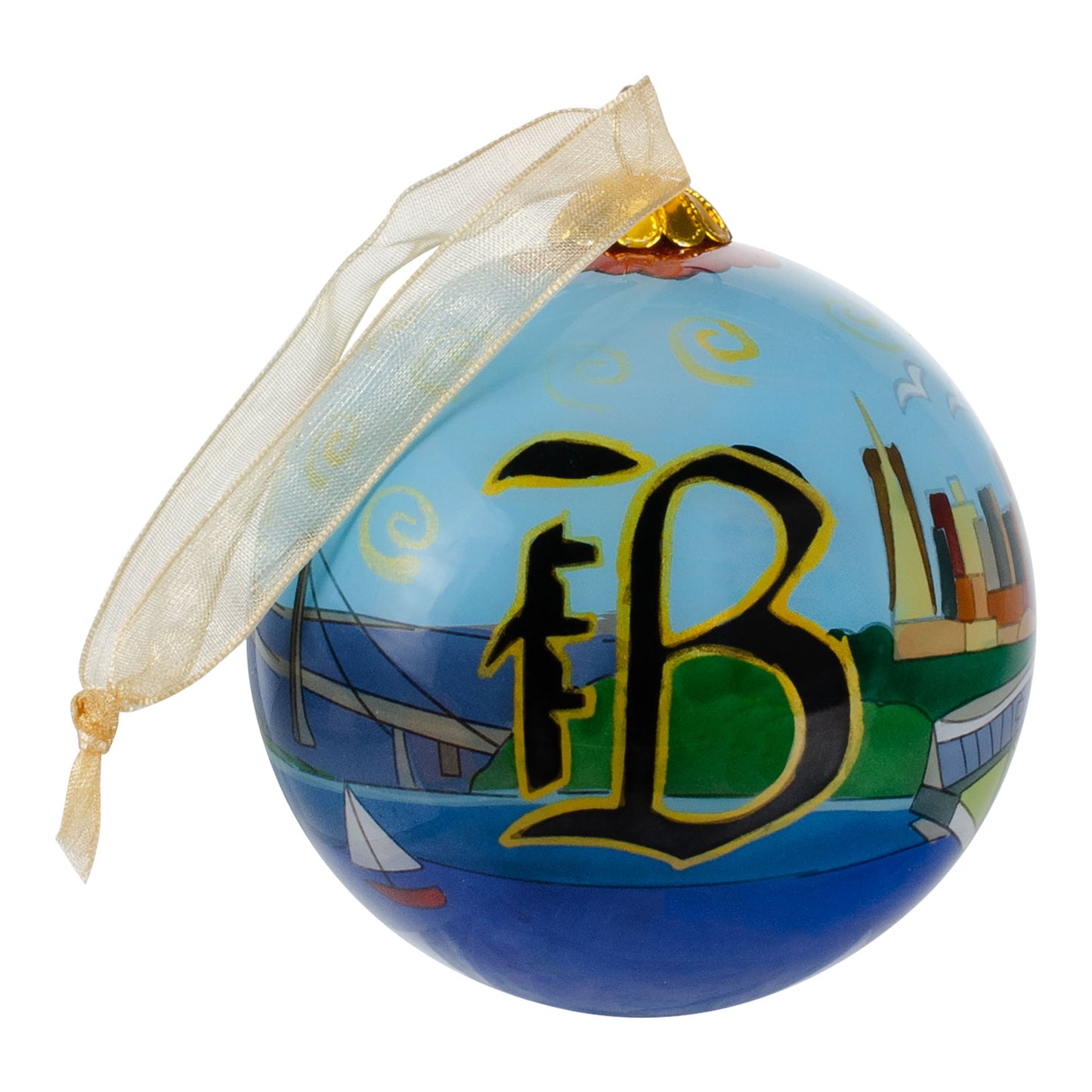 Bay FC Bay Area Ornament