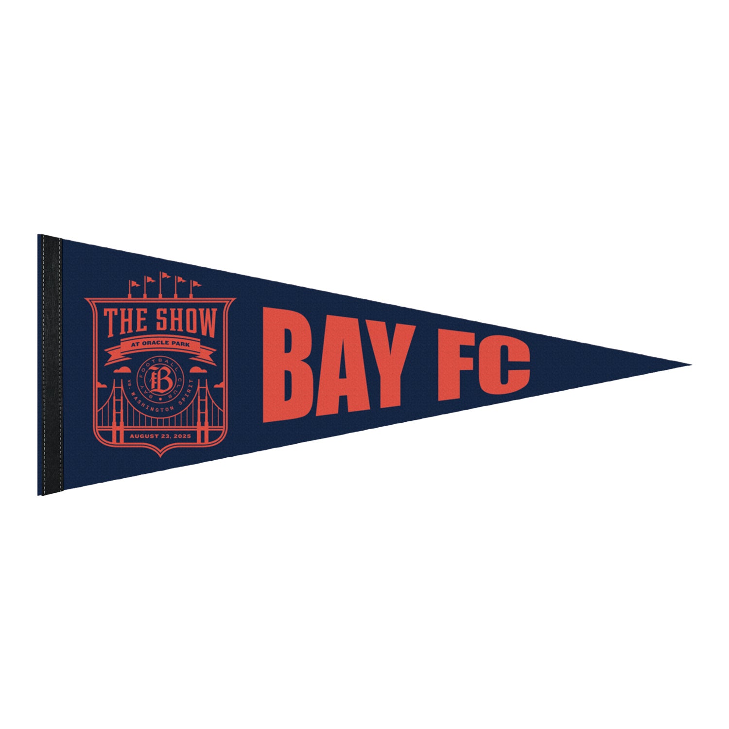 Bay FC The Show at Oracle Park Pennant
