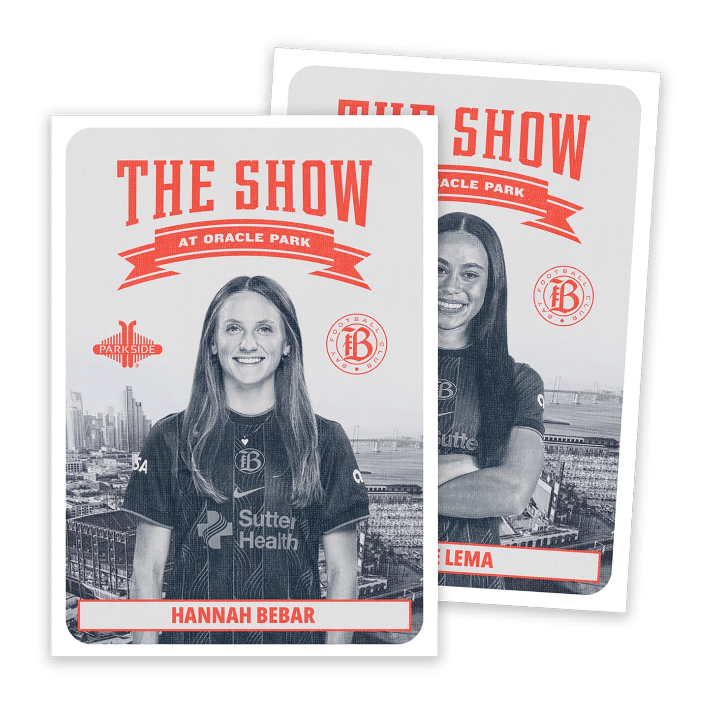 Bay FC The Show at Oracle Park Trading Cards