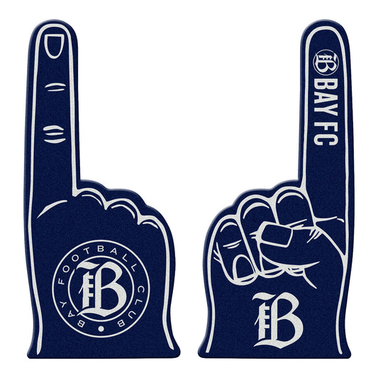 Bay FC Navy Foam Finger view 1