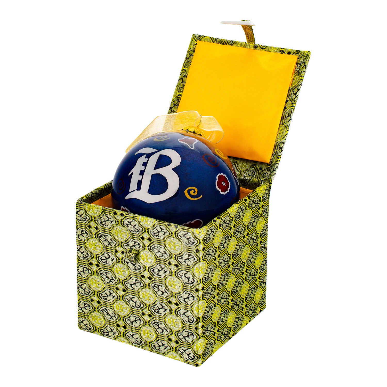 Bay FC 2025 Holiday Glass Ornament