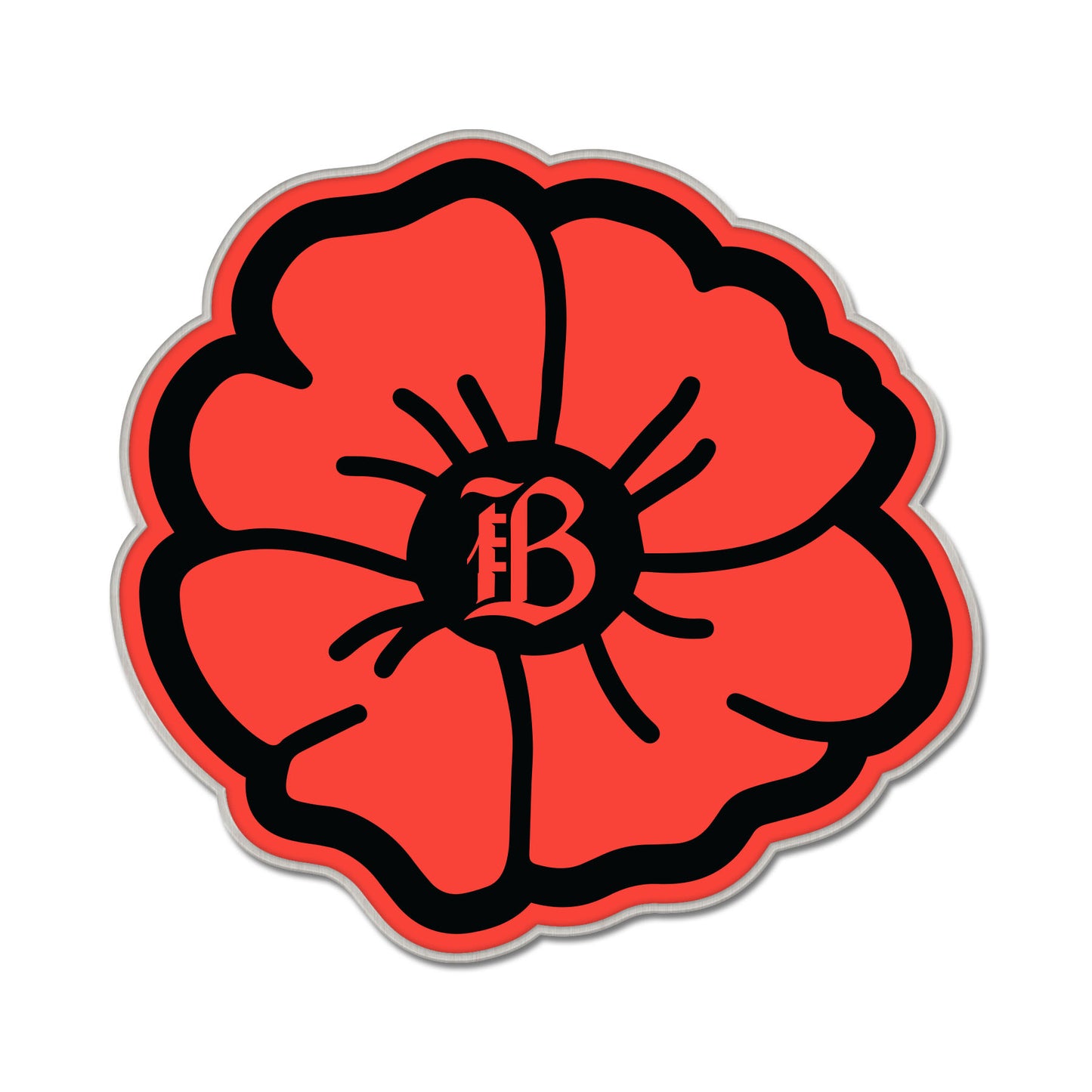 Bay FC Poppy Collector Pin-Poppy