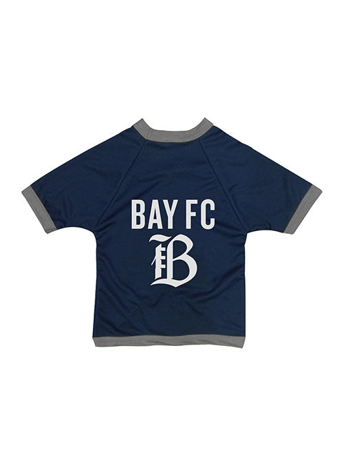 Bay FC All Star Dogs Pet Navy Jersey in Navy - Front View