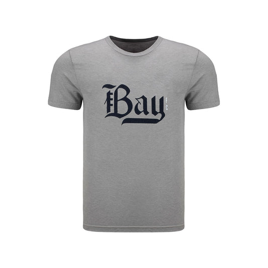 Youth Bay FC Grey Tee - Front View