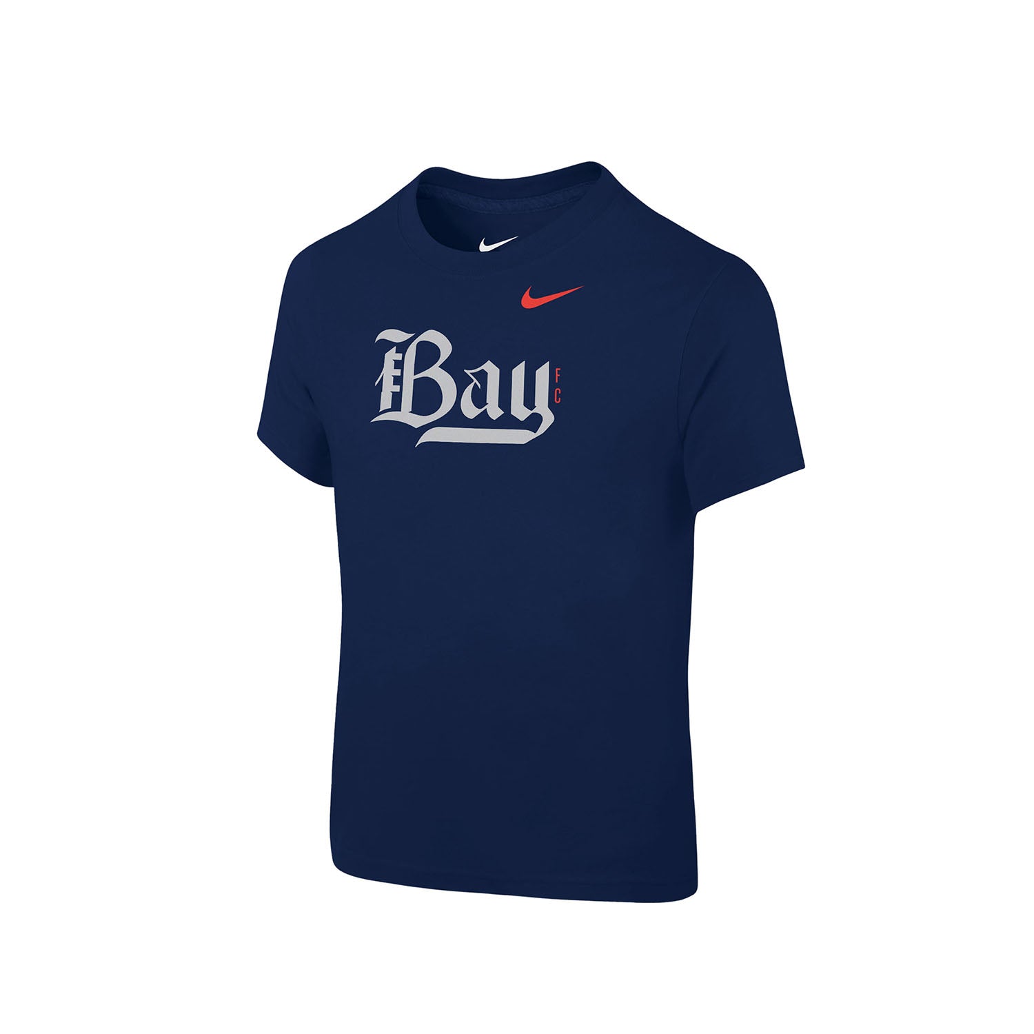 Toddler Nike Bay FC Core Navy Tee - Front View