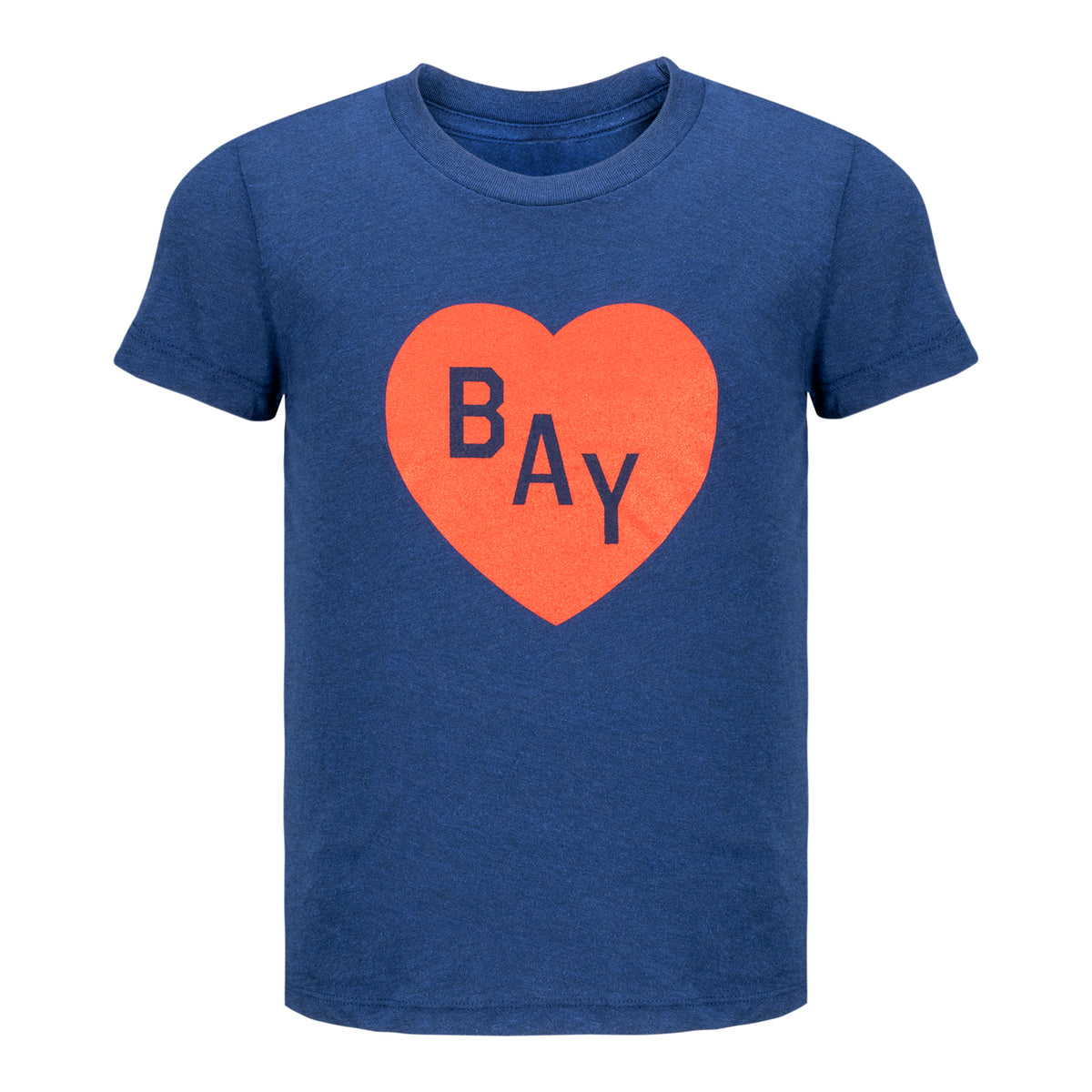 Unisex Bay FC Charlie Hustle Youth Heart Tee