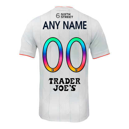Unisex Bay FC Nike 2026 White Replica Pride Jersey