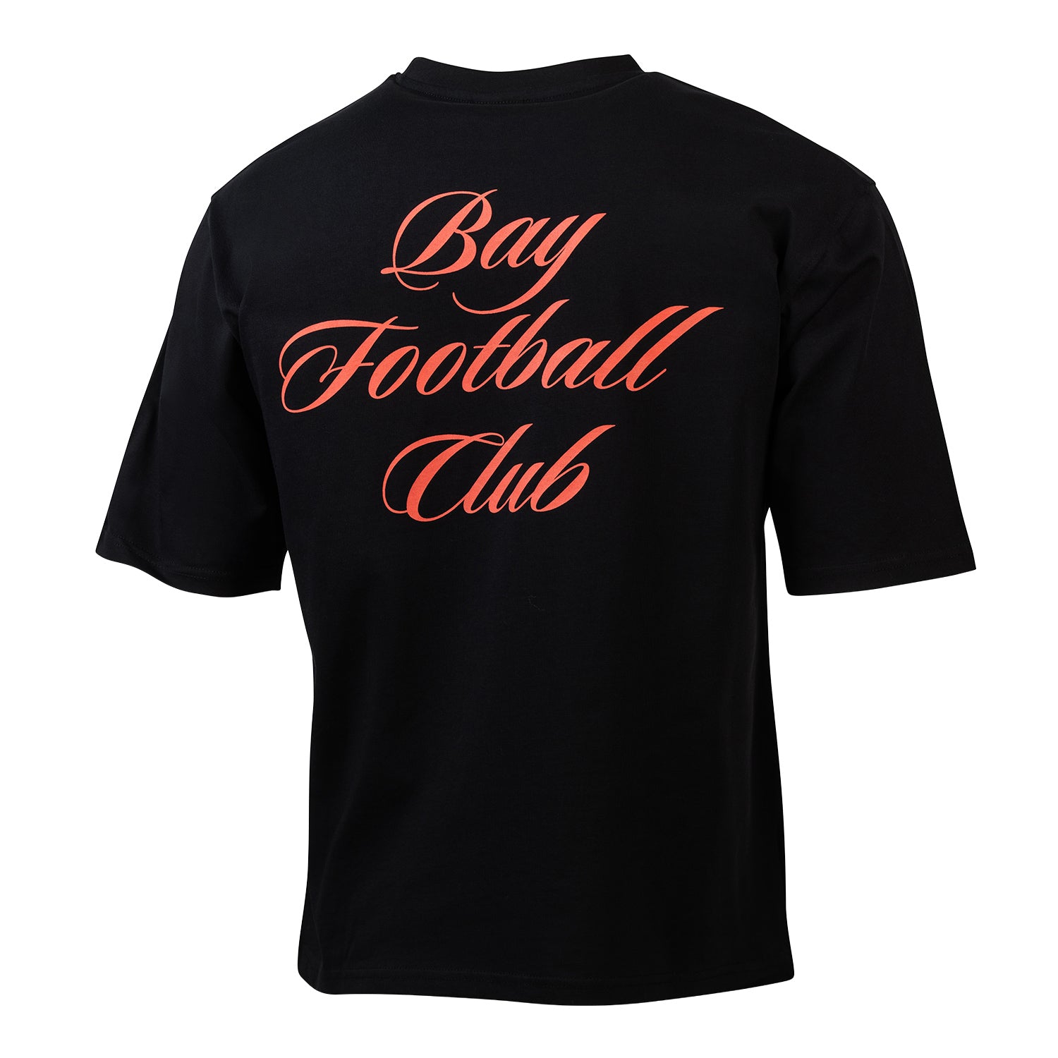 Unisex Bay FC 2026 Poppy Collection Black Oversized T-Shirt