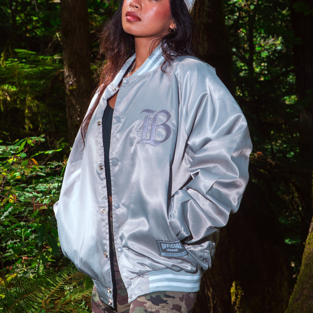 Unisex Official League 2026 Fog Collection Quilted Satin Jacket