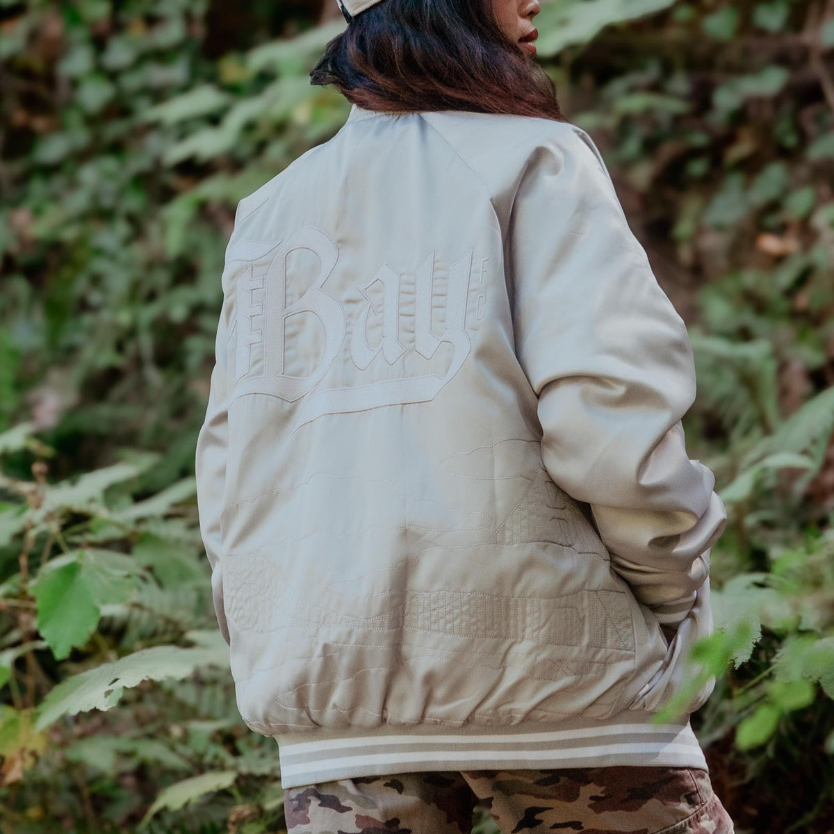 Unisex Official League 2026 Fog Collection Quilted Satin Jacket