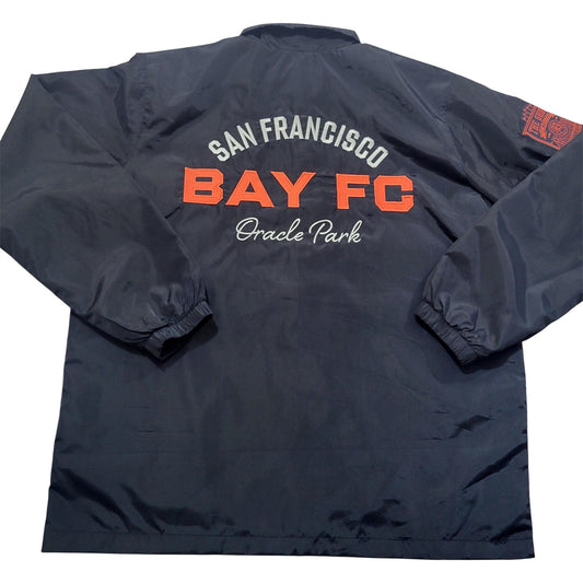Unisex Bay FC The Show at Oracle Park Coaches Jacket view 2