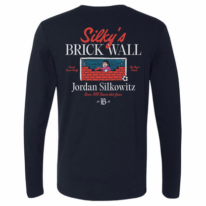 Unisex Bay FC Jordan Silkowitz Brick Wall Long Sleeve Tee