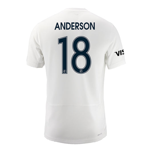 Unisex Bay FC Joelle Anderson Primary Jersey - Back View