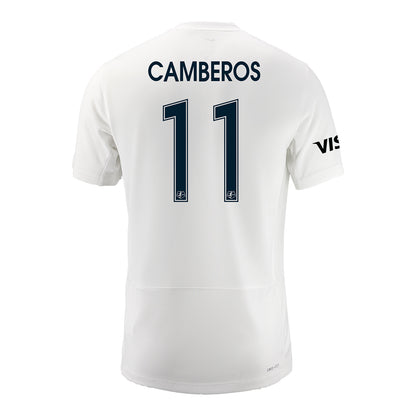Unisex Bay FC Scarlett Camberos Primary Jersey - Back View