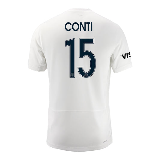 Youth Bay FC Caroline Conti Primary Jersey - Back View