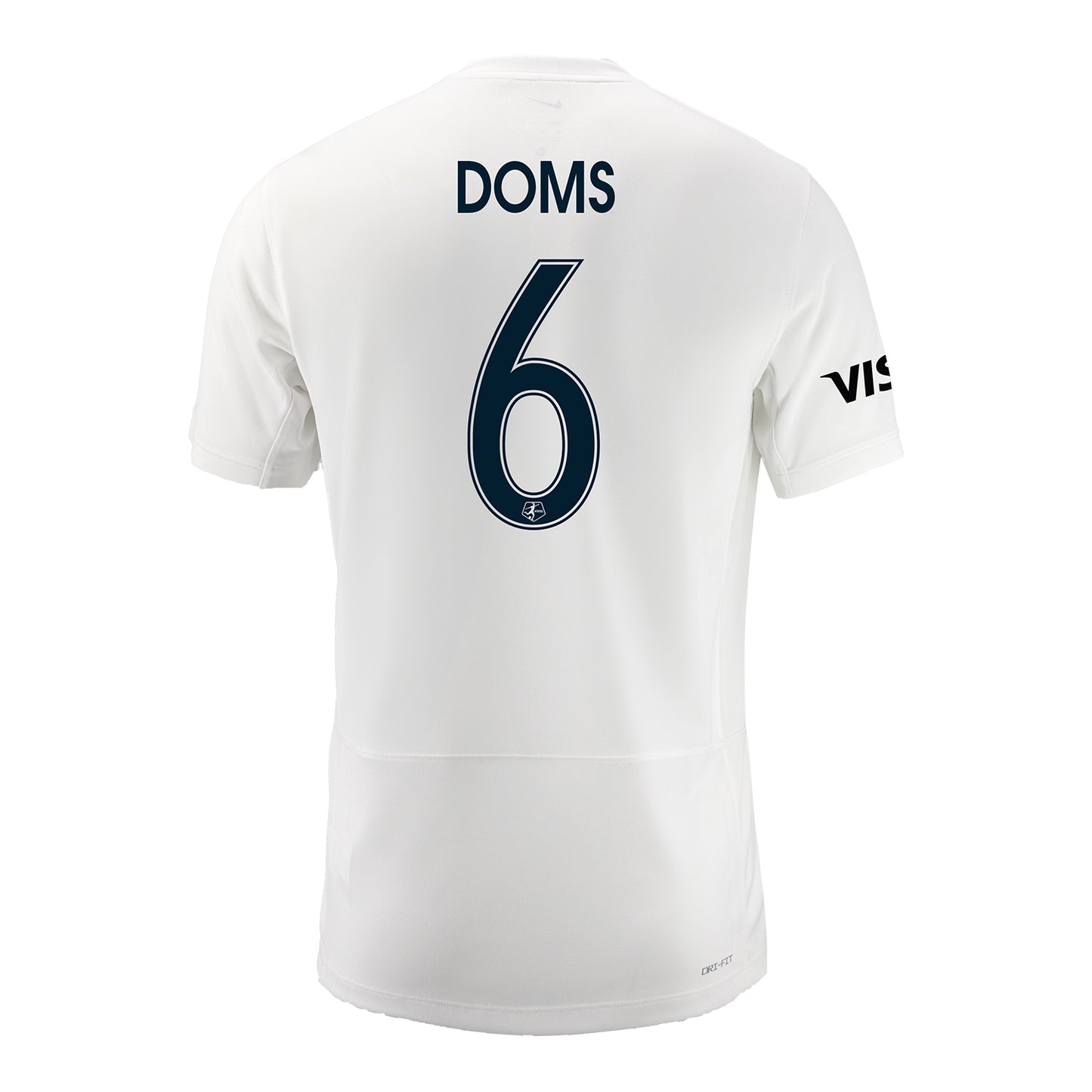 Unisex Bay FC Maya Doms Primary Jersey - Back View