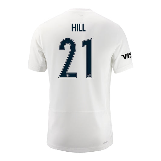 Unisex Bay FC Rachel Hill Primary Jersey - Back View