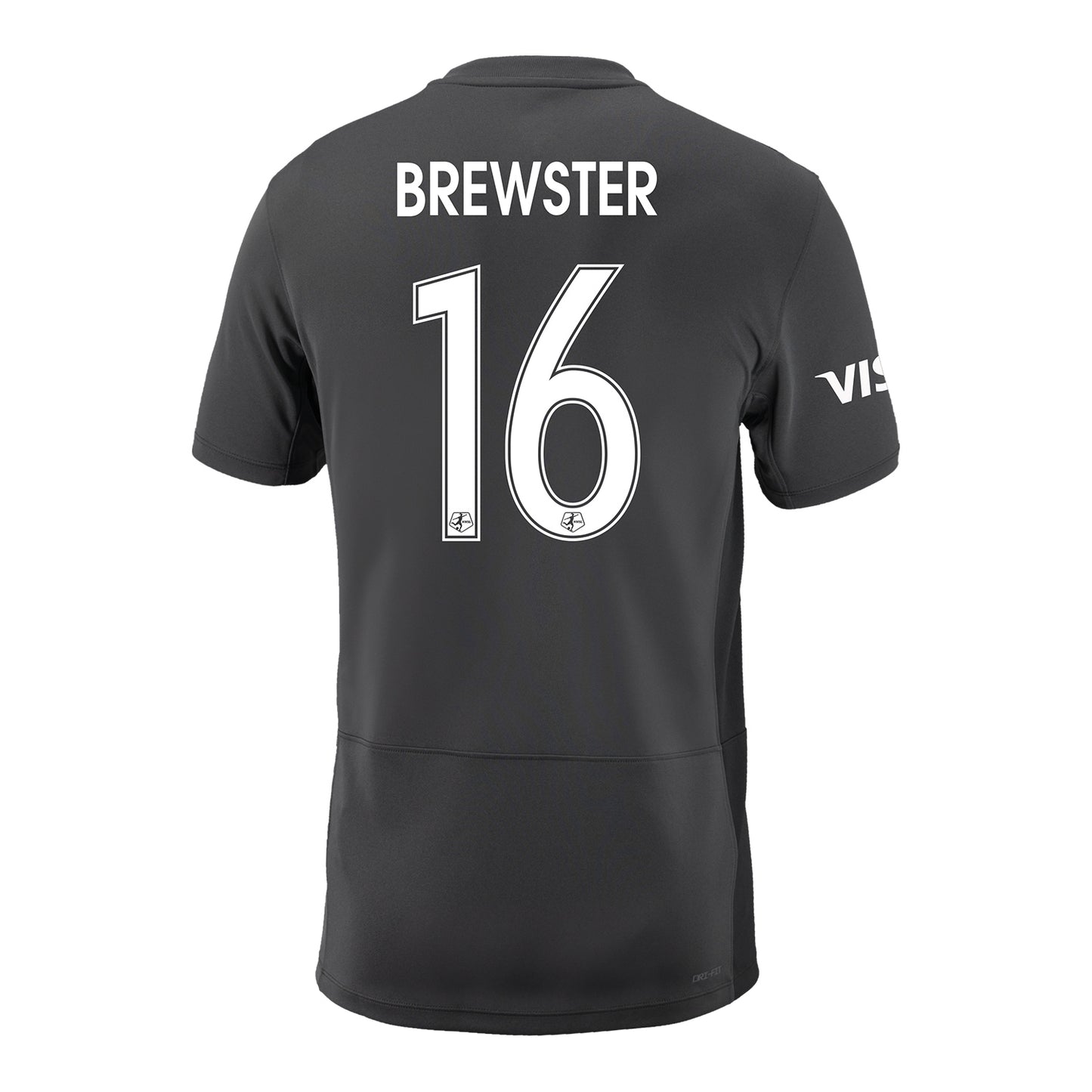 Unisex Bay FC Jordan Brewster Secondary Jersey - Back View