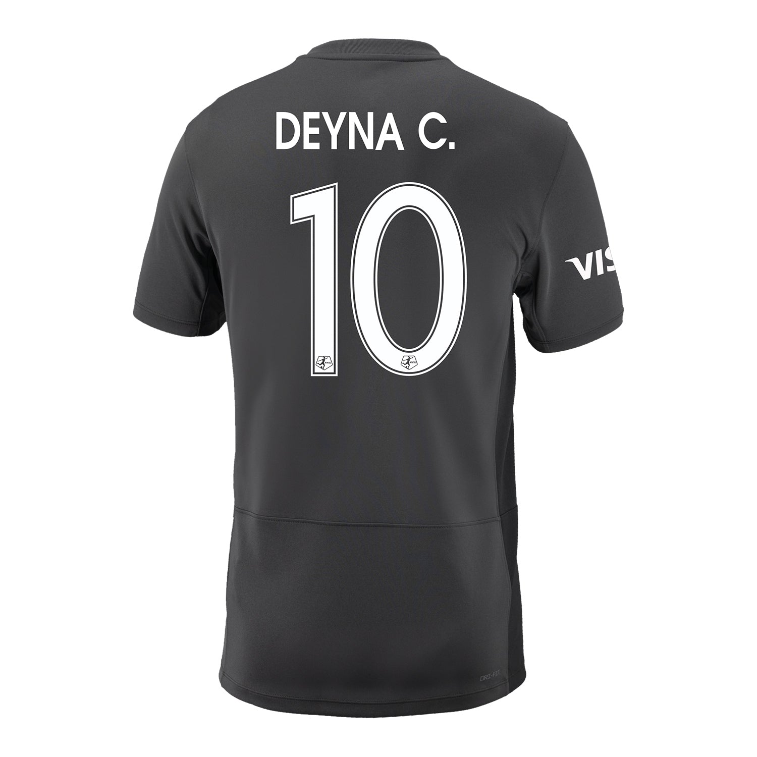 Unisex Bay FC Deyna Castellanos Secondary Jersey - Back View