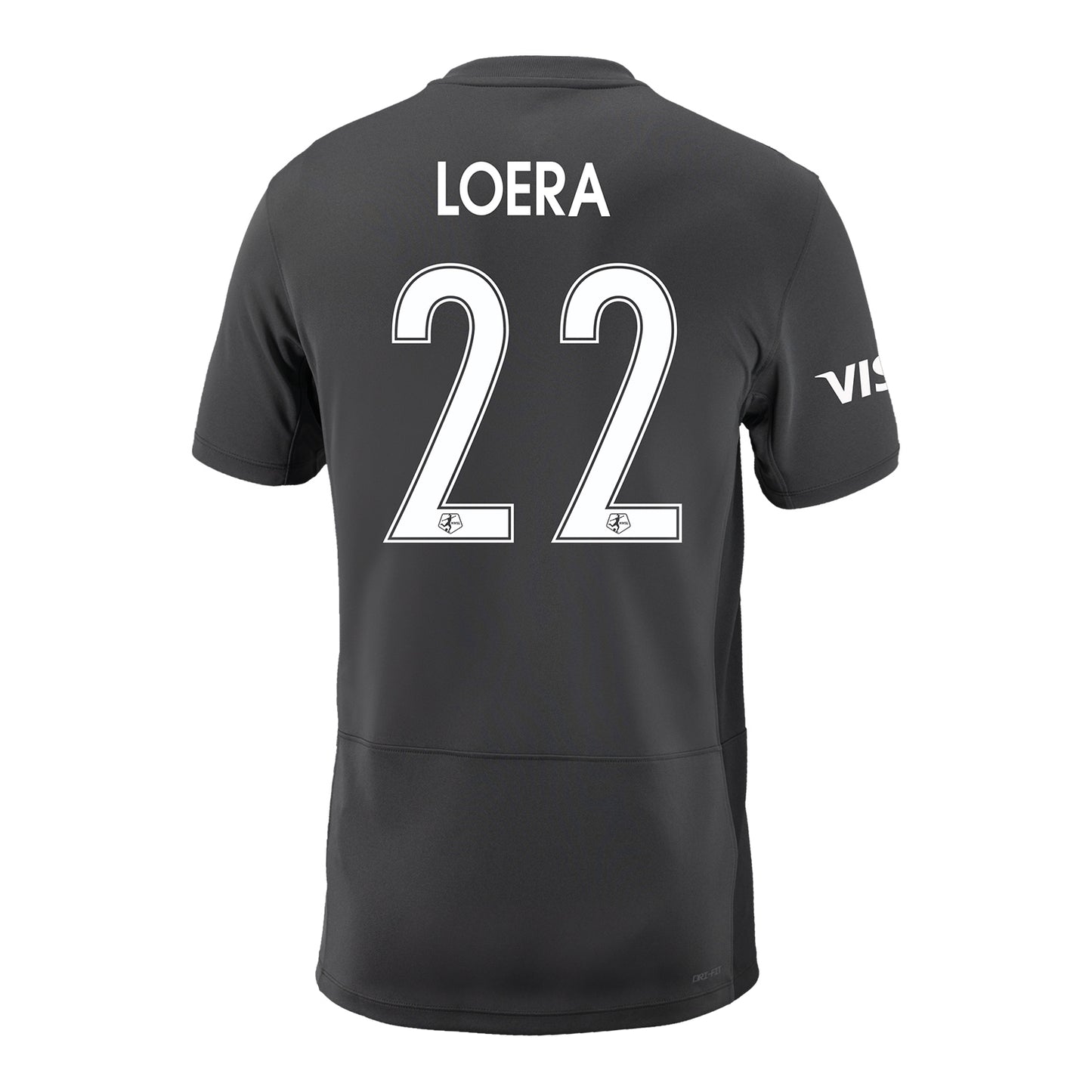 Unisex Bay FC Alex Loera Secondary Jersey - Back View