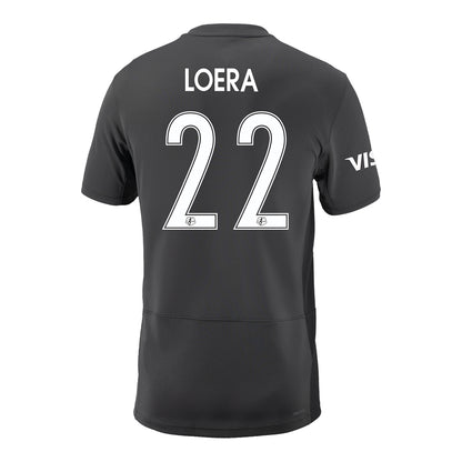 Unisex Bay FC Alex Loera Secondary Jersey - Back View