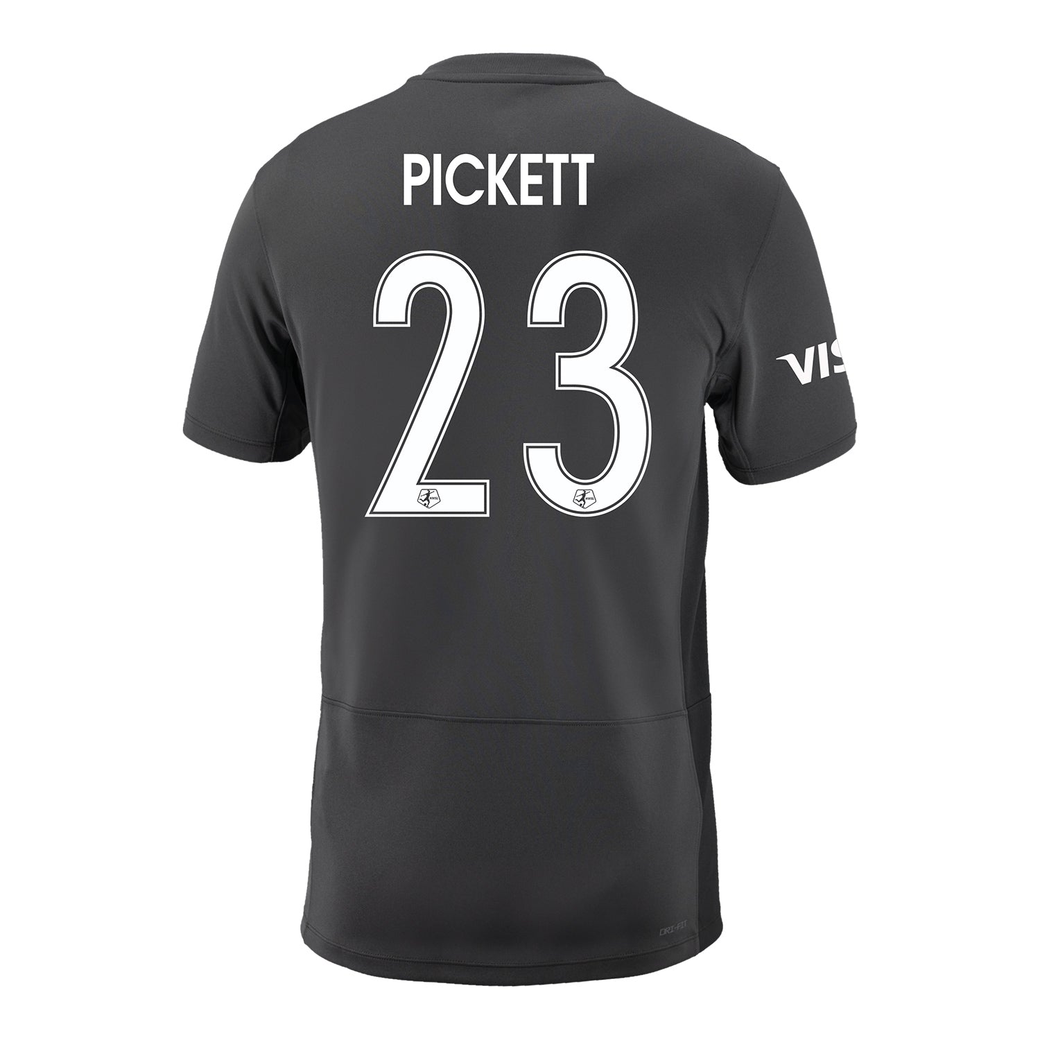 Unisex Bay FC Kiki Pickett Secondary Jersey - Back View