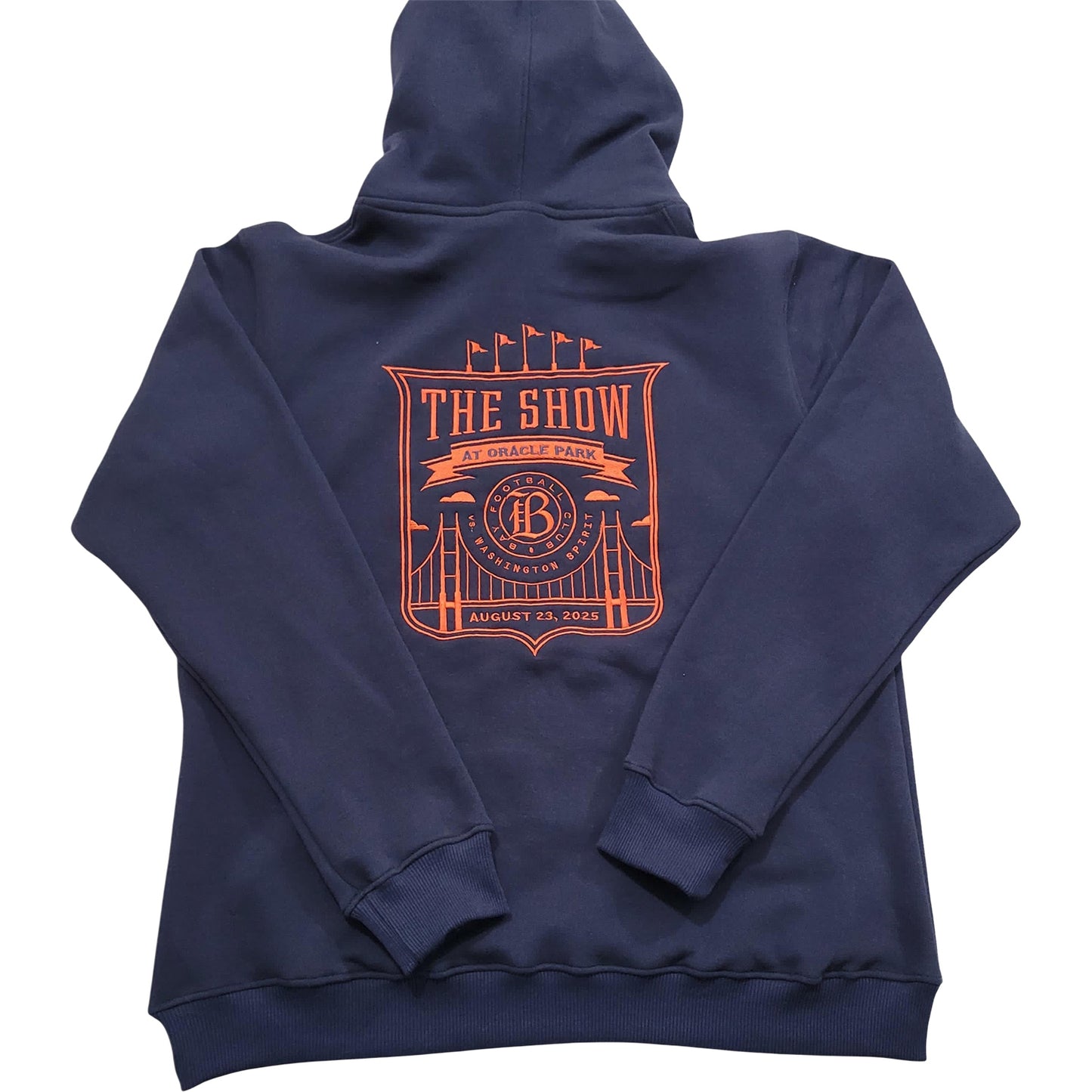 Unisex Bay FC The Show at Oracle Park Embroidered Sweatshirt