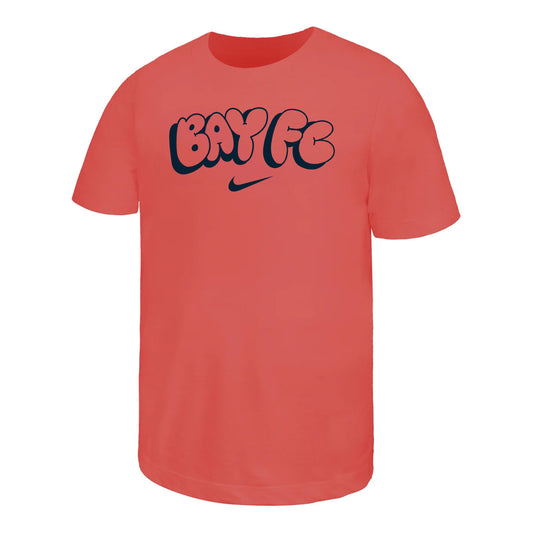 Youth Nike Bay FC 2025 Fan Appreciation Bubble T-Shirt view 1