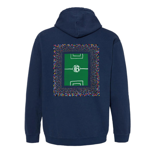 Unisex Bay FC 2026 Pride Everyone is Welcome Here Hoodie view 2