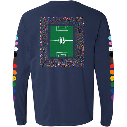 Unisex Bay FC 2026 Pride Everyone is Welcome Here Long Sleeve T-Shirt