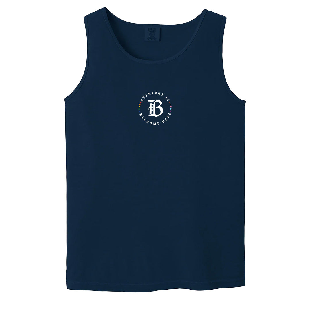 Unisex Bay FC 2026 Pride Everyone is Welcome Here Tank Top