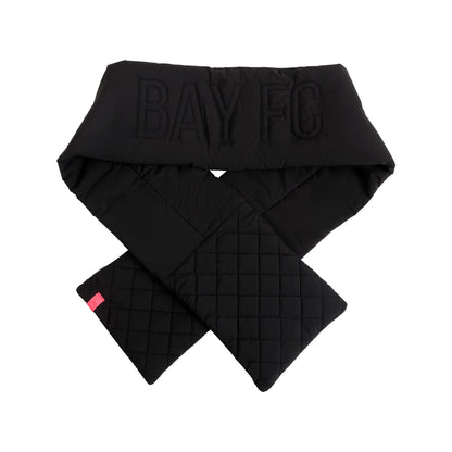 Bay FC Unisex Black Riley Pocketed Scarf