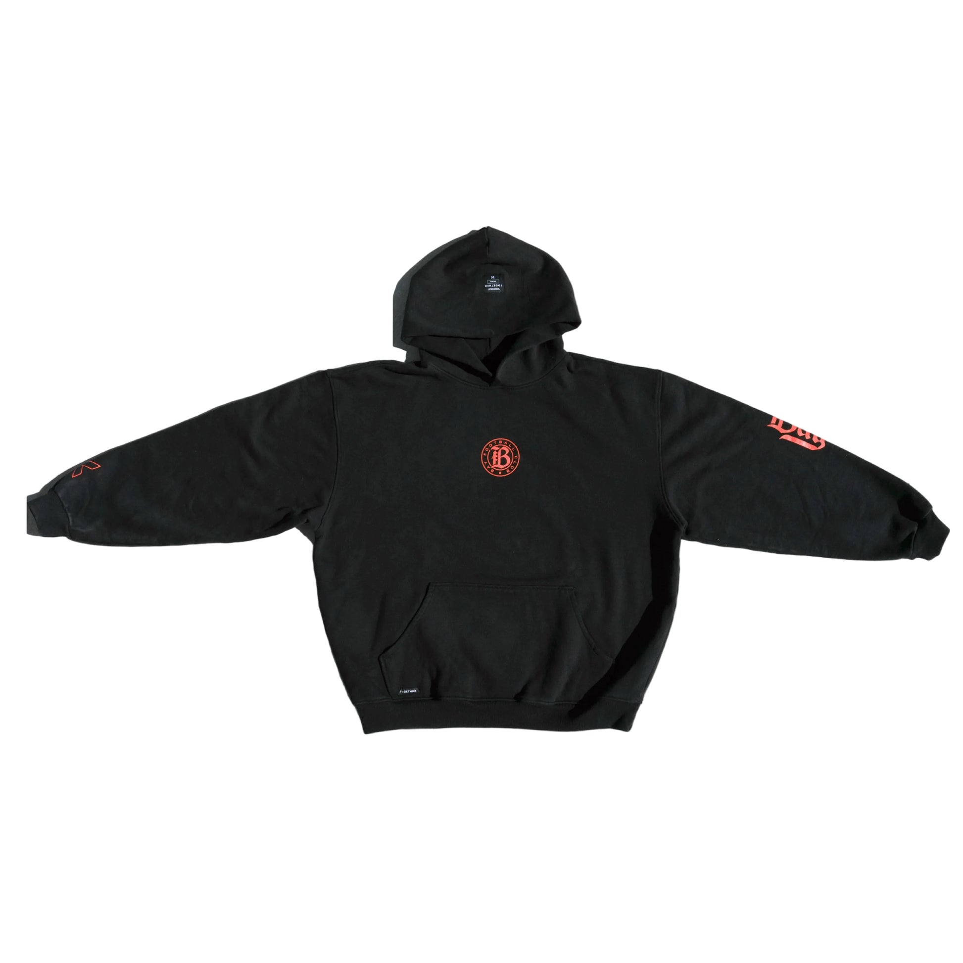 Unisex Bay FC 2026 TOGETHXR EWWS Black Hoodie