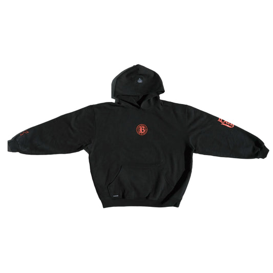 Unisex Bay FC 2026 TOGETHXR EWWS Black Hoodie view 1