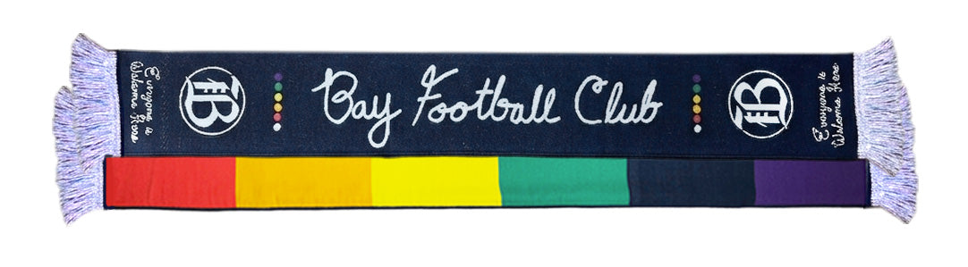 Unisex Bay FC 2026 Pride Everyone is Welcome Here Scarf