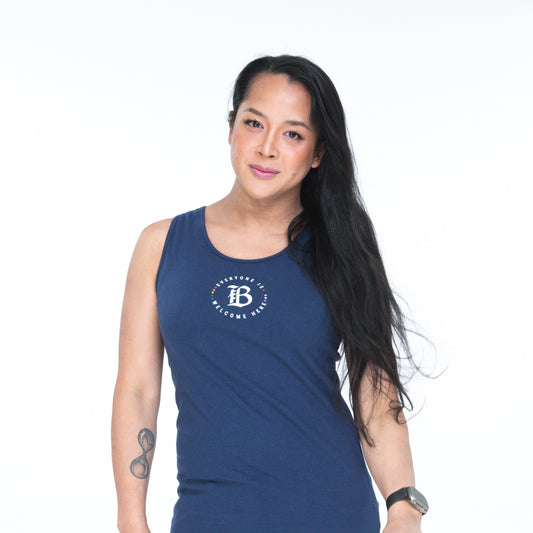 Unisex Bay FC 2026 Pride Everyone is Welcome Here Tank Top view 1