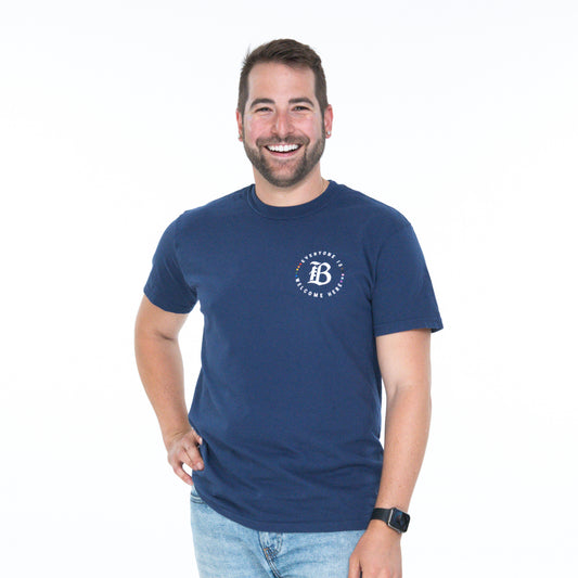 Unisex Bay FC 2026 Pride Everyone is Welcome Here T-Shirt view 1