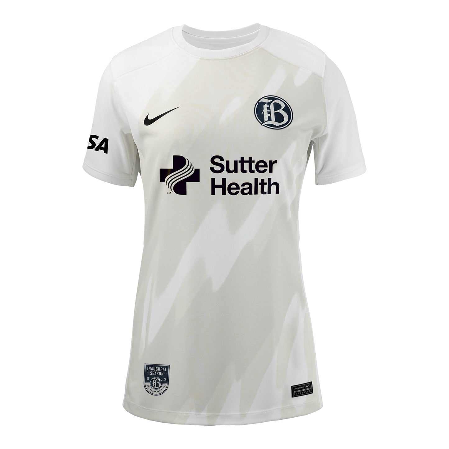 Women's Bay FC Rachel HIll Primary Jersey - Front View