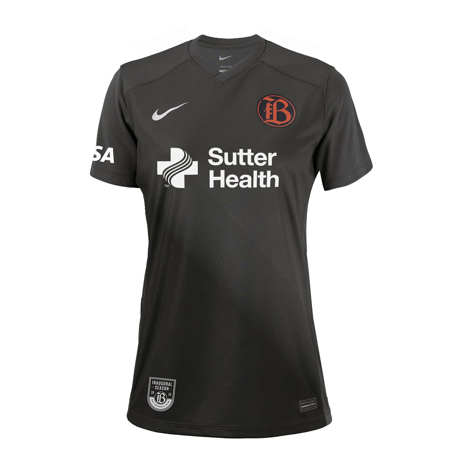 Women's Bay FC Melissa Lowder Secondary Jersey - Front View