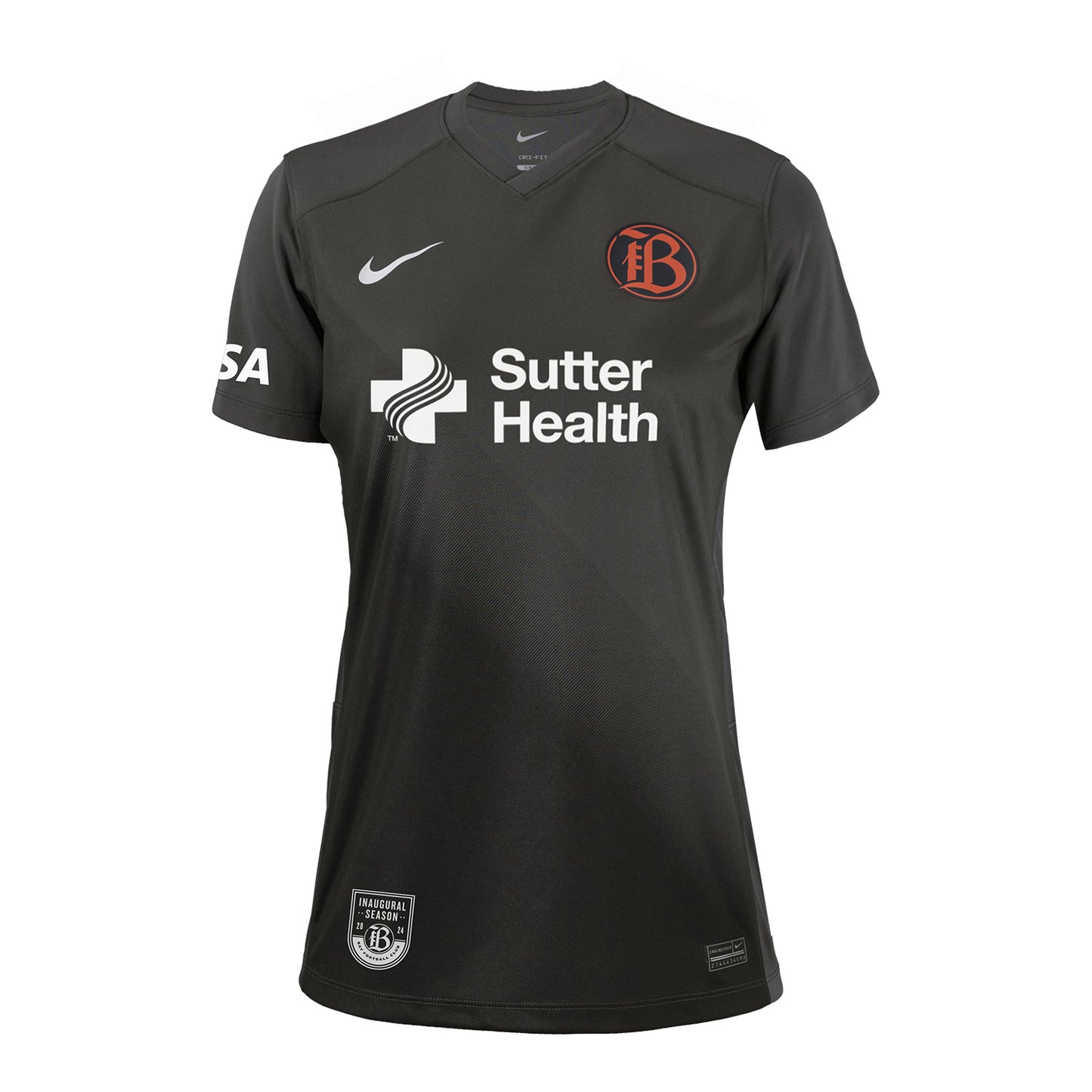 Women's Bay FC Scarlett Camberos Secondary Jersey - Front View