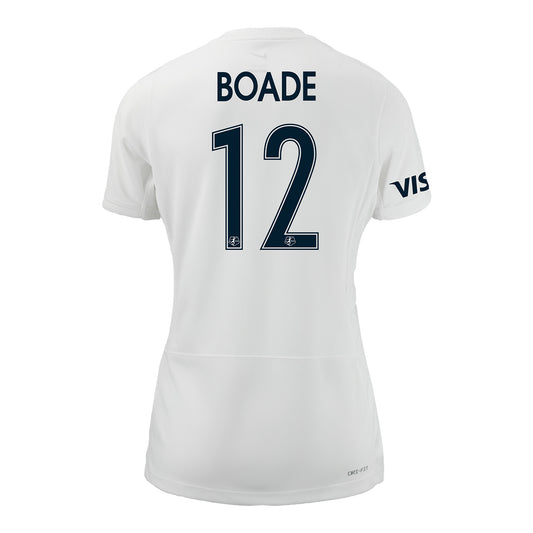 Women's Bay FC Tess Boade Primary Jersey - Back View